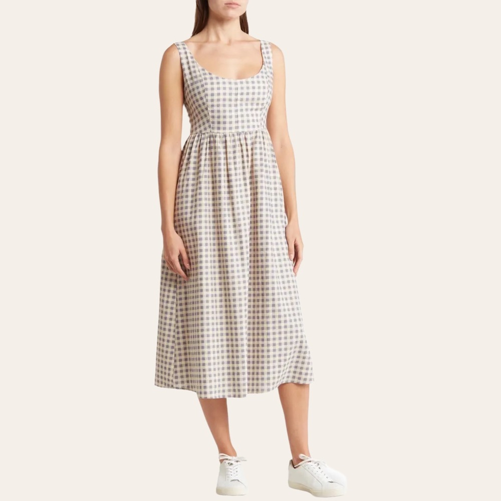 WeWoreWhat Corset Midi Dress